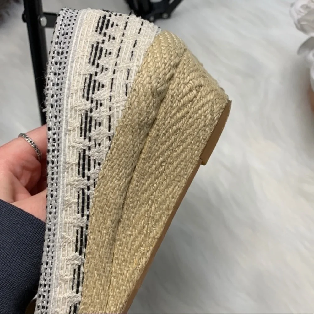 Lucky Brand Woven Espadrille Wedges